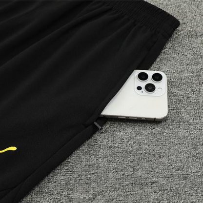 24/25 Borussia Dortmund Yellow Half Zipper Jacket+Long Pants