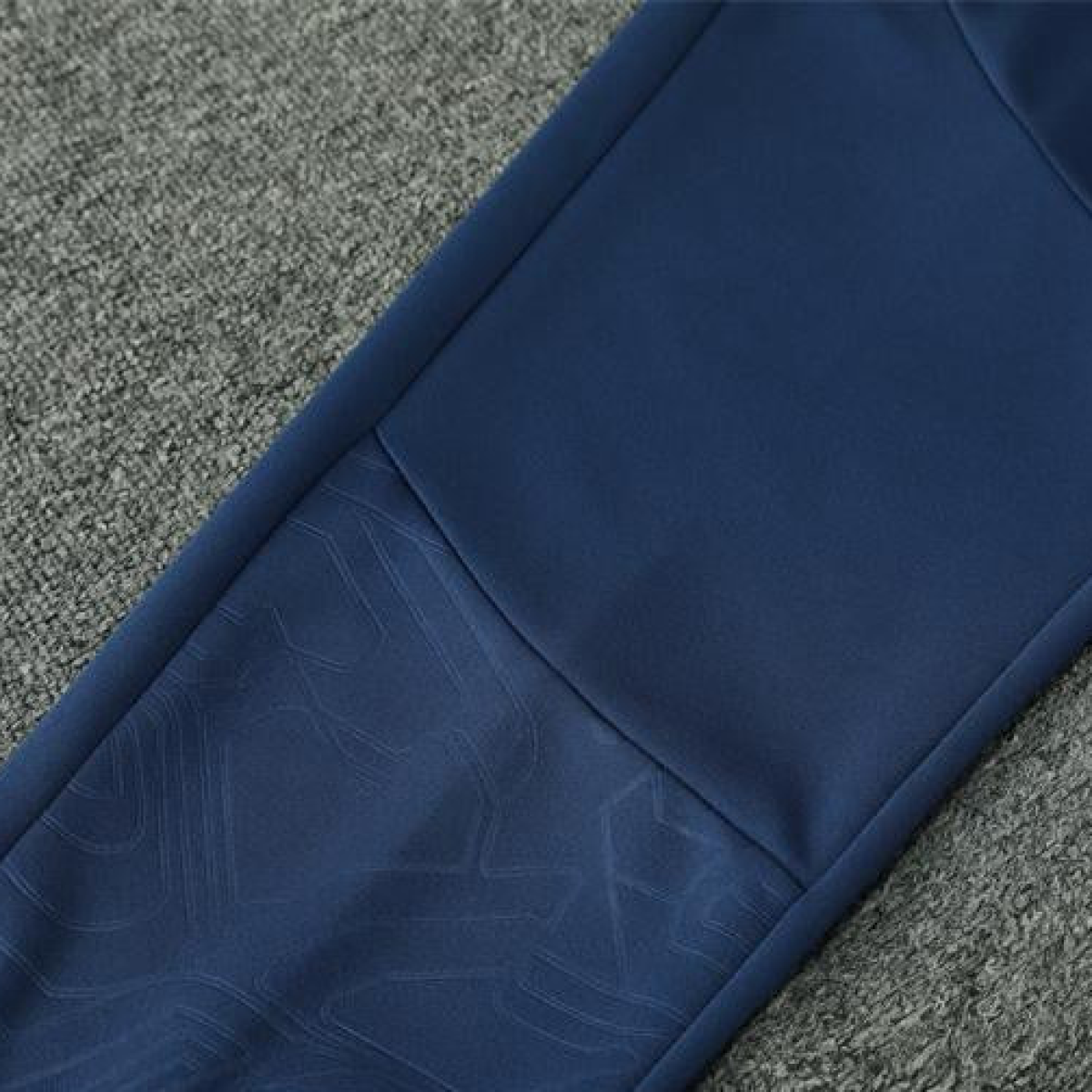 24/25 Manchester City Blue Half Zipper Jacket+Long Pants