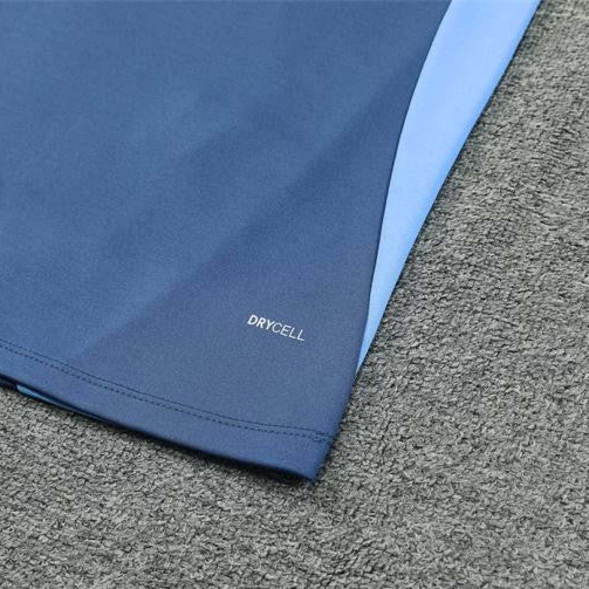 24/25 Manchester City Blue Half Zipper Jacket+Long Pants