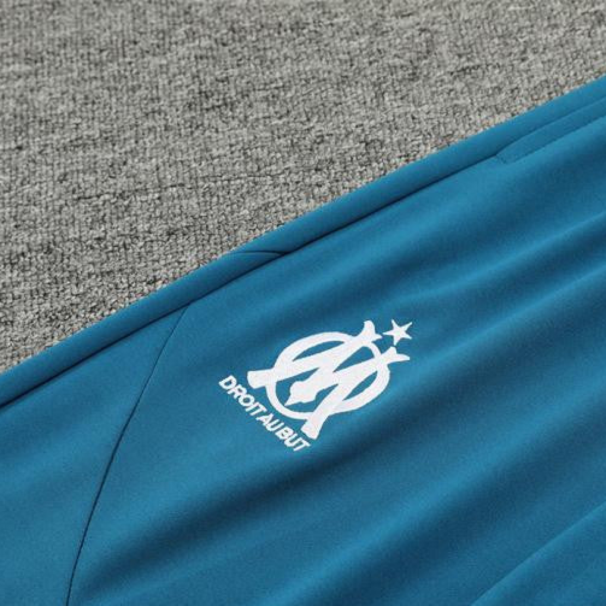 24/25 Olympique Marseille Lake Green Half Zipper Jacket+Long Pants