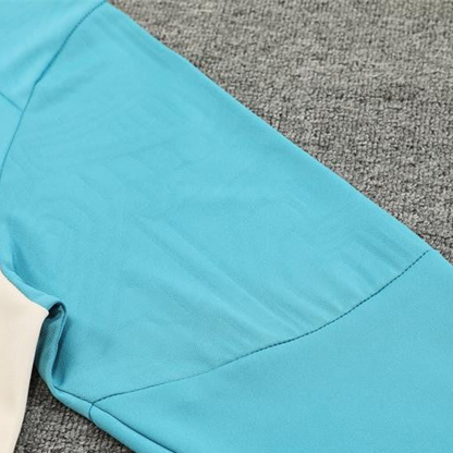 24/25 Olympique Marseille Lake Green Half Zipper Jacket+Long Pants
