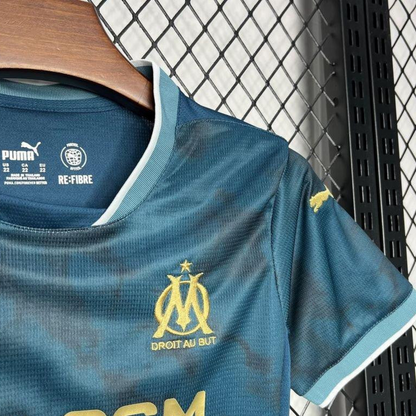 24/25 Kids Olympique Marseille Away Jersey