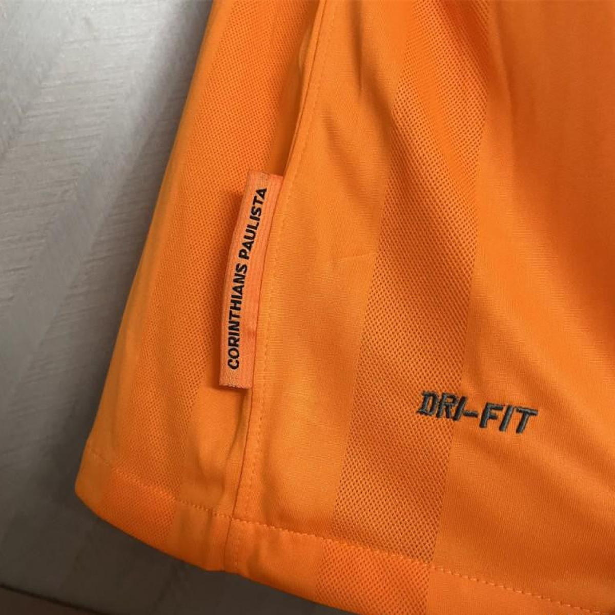 2010 Retro Corinthians Goalkeeper Orange Jersey