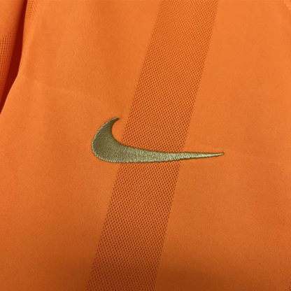 2010 Retro Corinthians Goalkeeper Orange Jersey