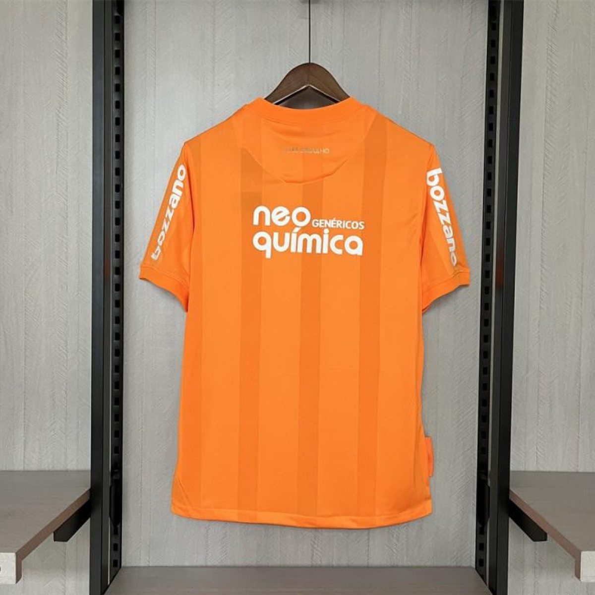 2010 Retro Corinthians Goalkeeper Orange Jersey