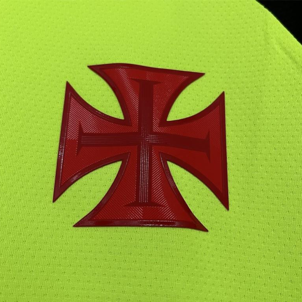 24/25 Vasco Da Gama Training Jersey Fluorescent Green Jersey