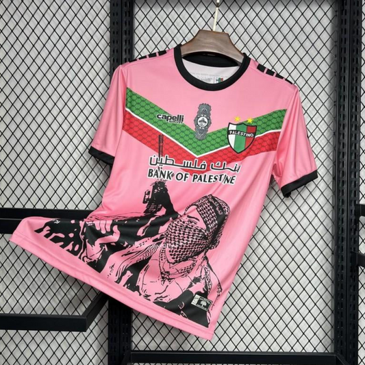 2024/25 CD Palestino Pink Graffiti Jersey