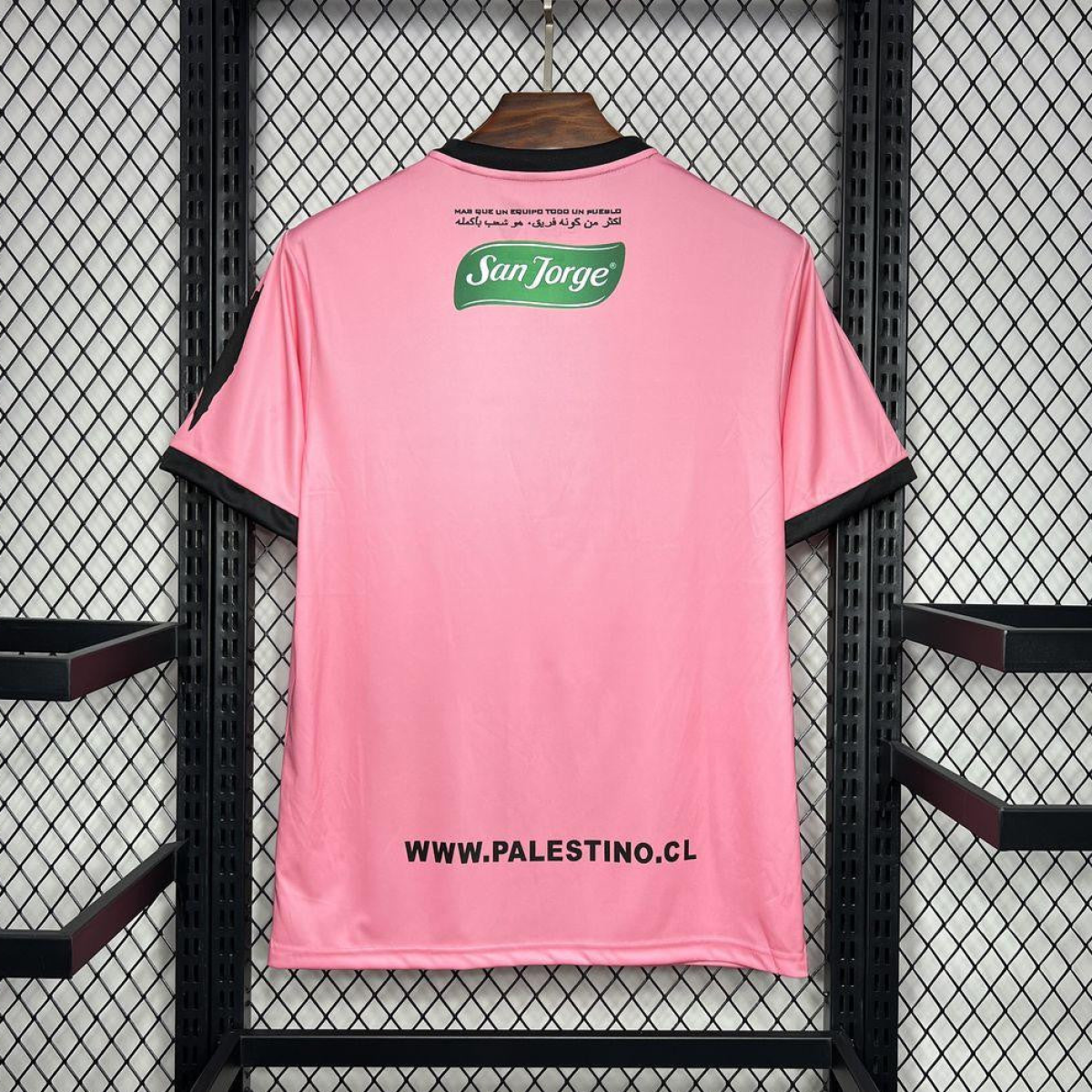 2024/25 CD Palestino Pink Graffiti Jersey