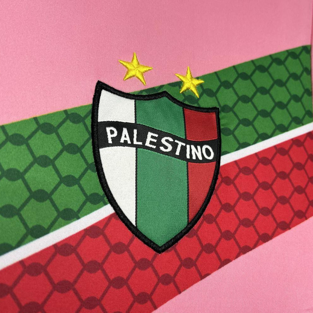 2024/25 CD Palestino Pink Graffiti Jersey