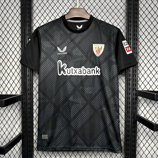 24/25 Athletic Bilbao Goalkeeper Black Jersey