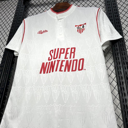 Retro 91/92 Sevilla FC Home Jersey