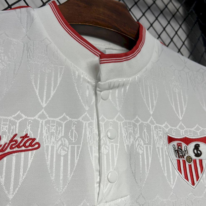 Retro 91/92 Sevilla FC Home Jersey