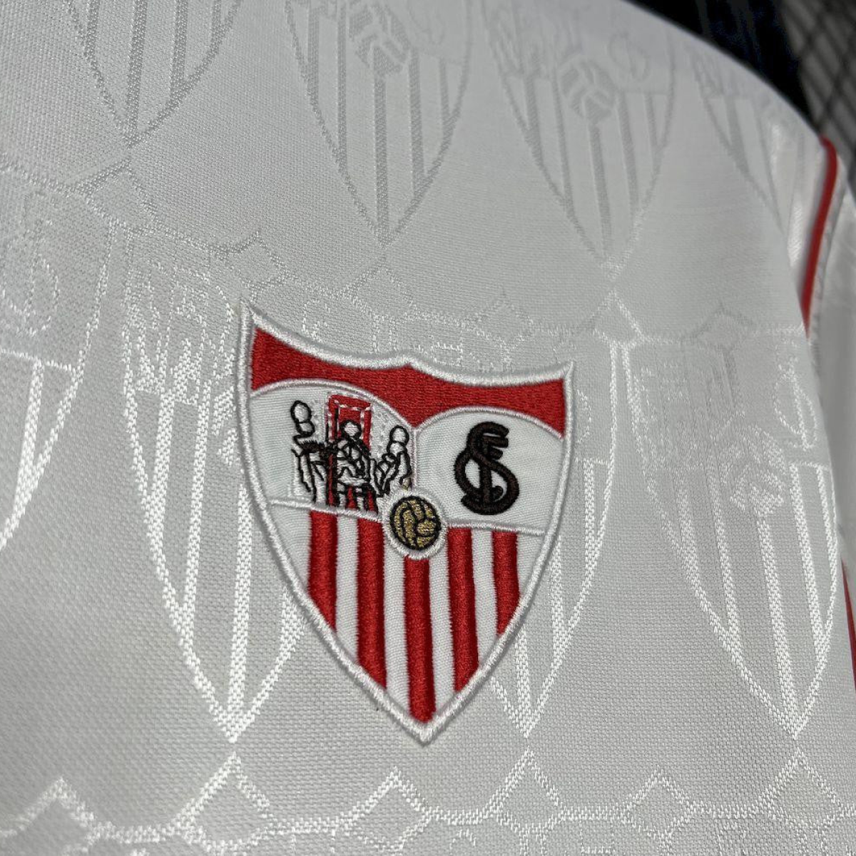 Retro 91/92 Sevilla FC Home Jersey