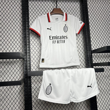 24/25 Kids AC Milan Away Jersey