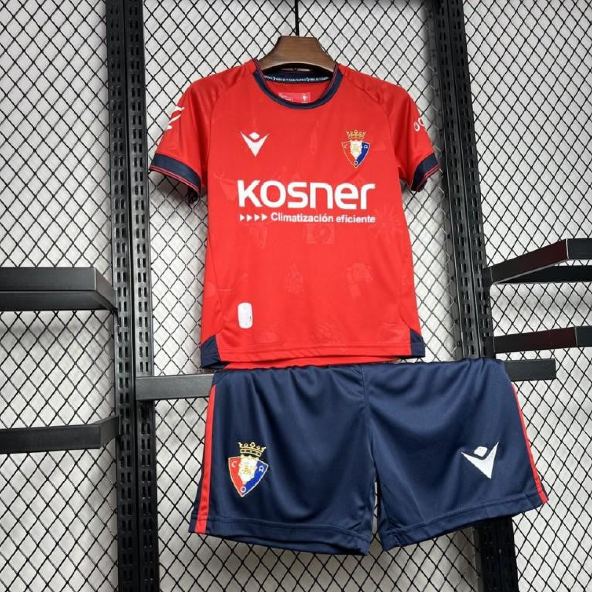 24/25 Kids Osasuna Home Jersey