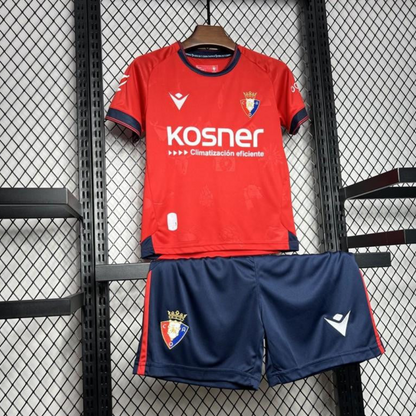 24/25 Kids Osasuna Home Jersey