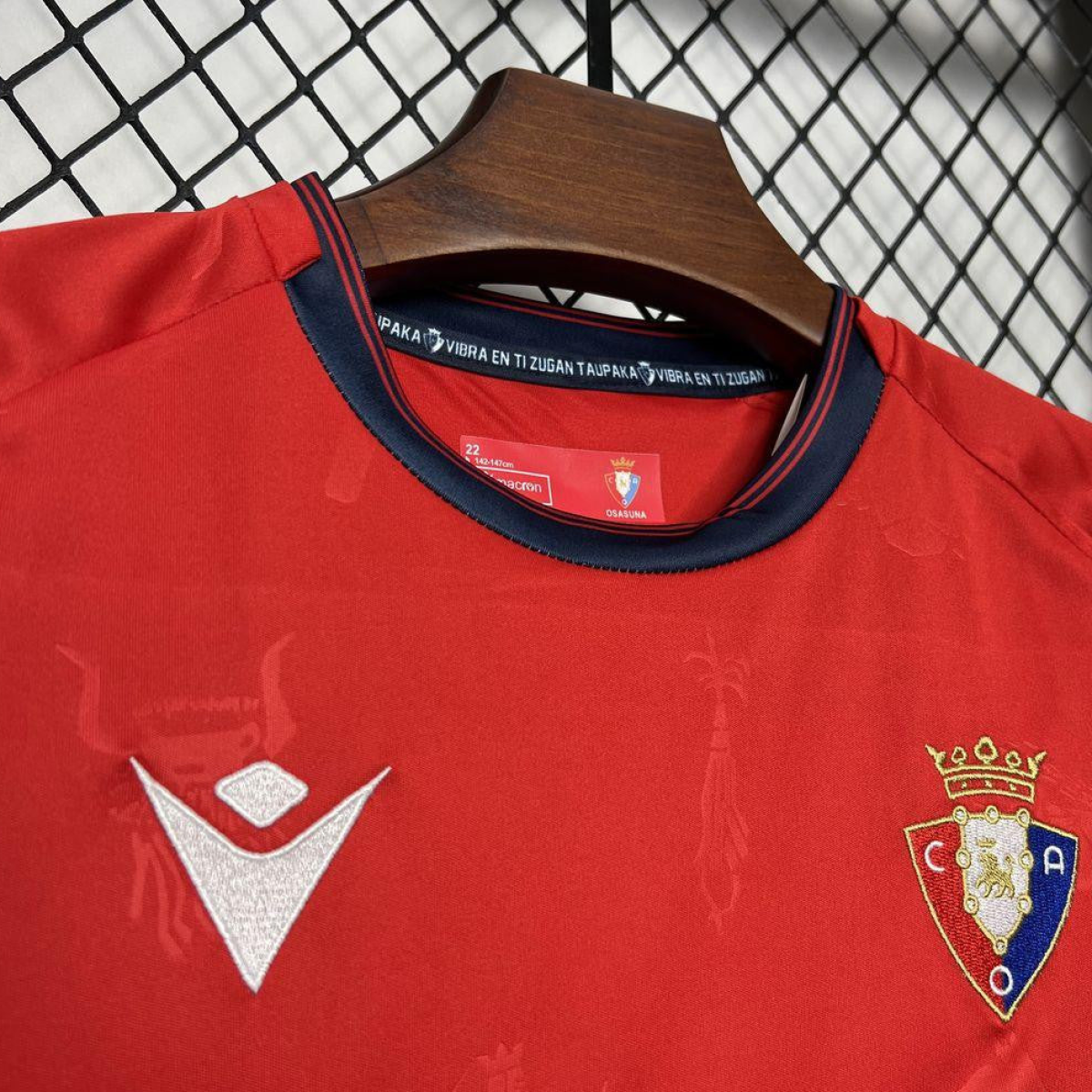 24/25 Kids Osasuna Home Jersey