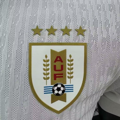Player Version 2024 Uruguay Away White Jersey