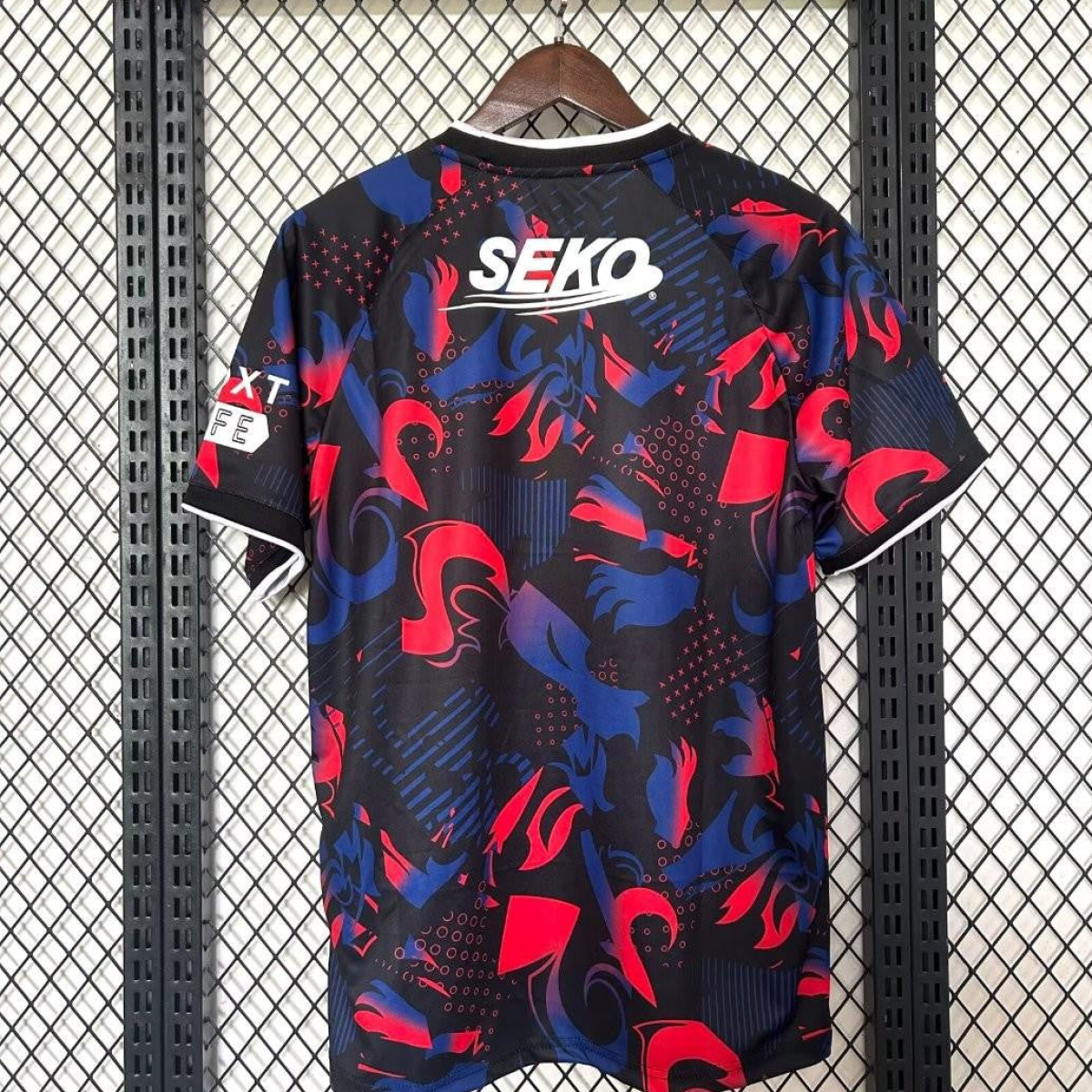 24/25 Glasgow Rangers Third Black/Red Jersey