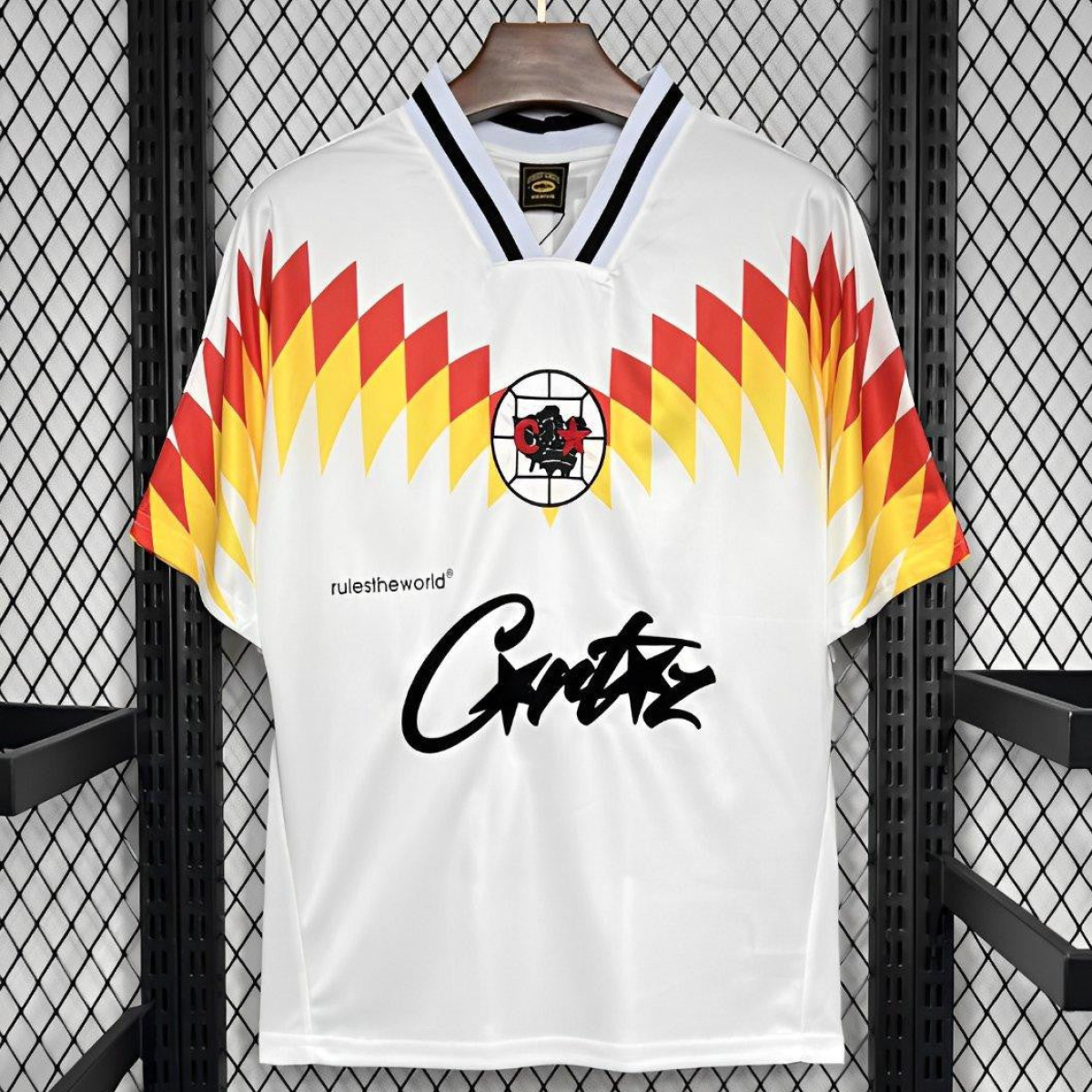 Retro 1995 Club America White Corteiz Jersey