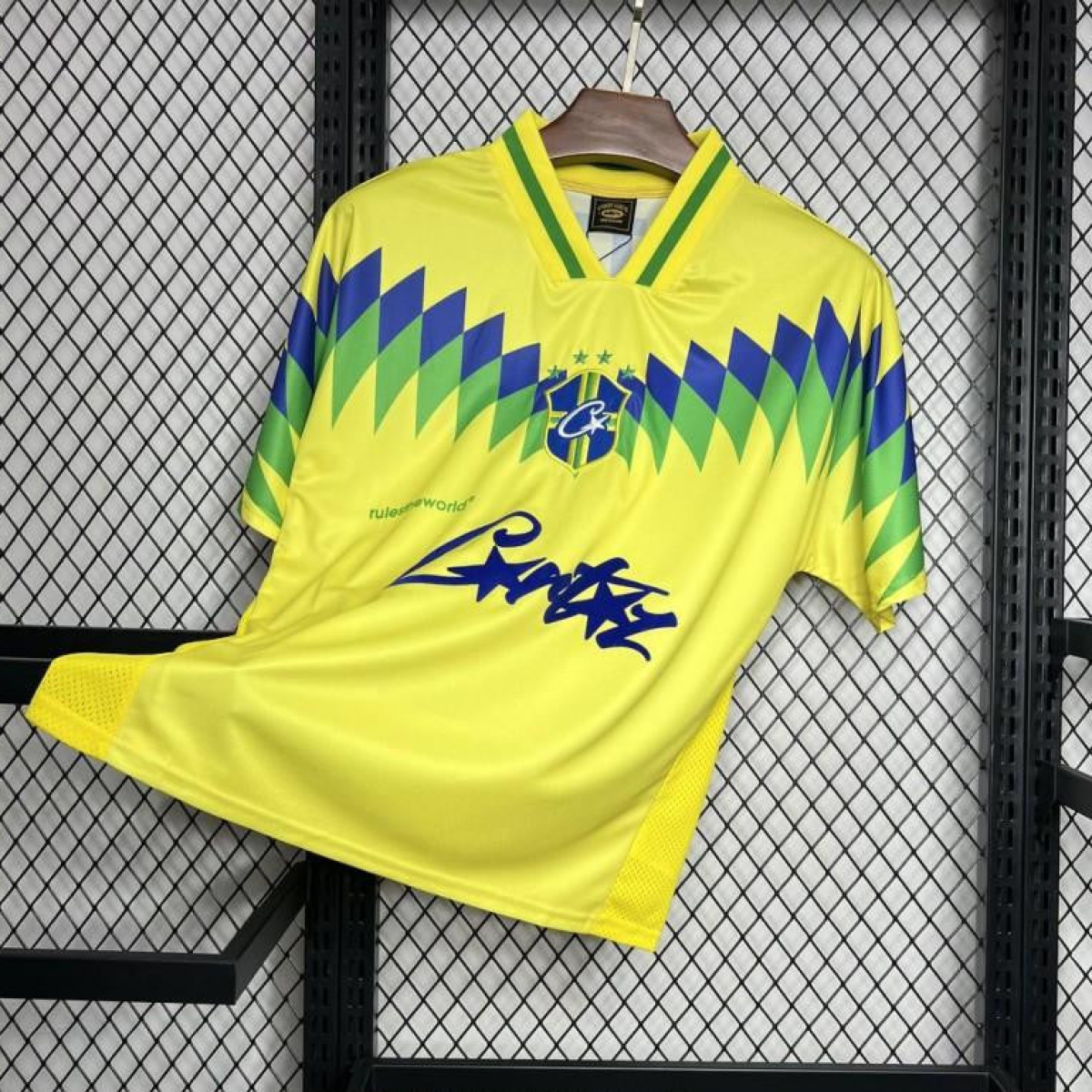 Retro 1995 Brazil Home Corteiz Jersey