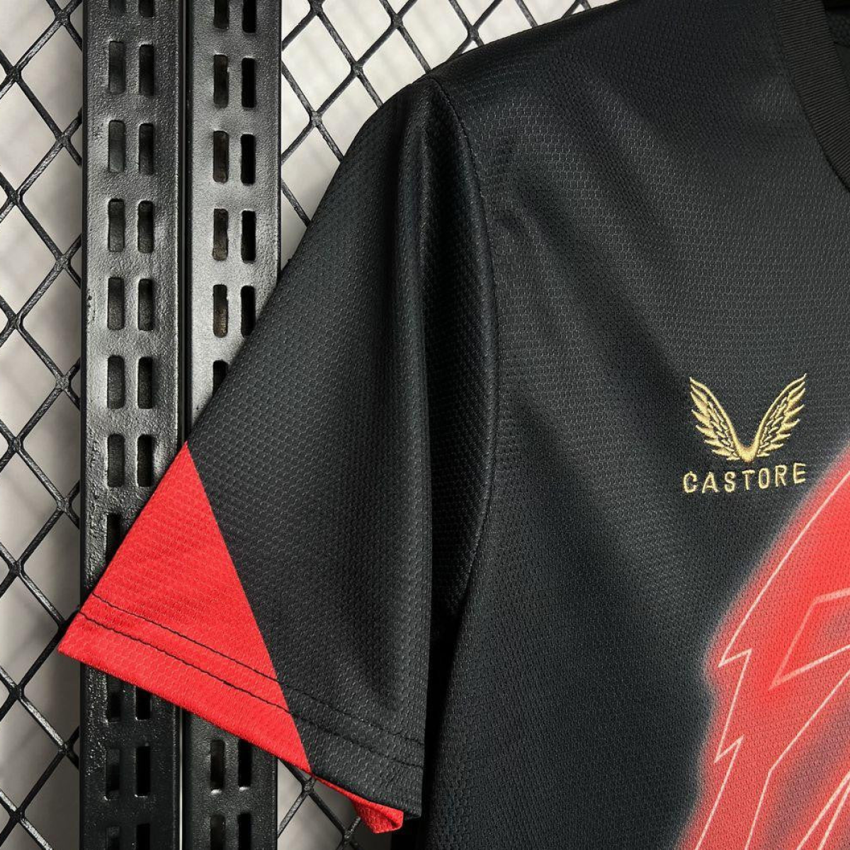 24/25 Sevilla Black/Red Pre-Match Special Jersey