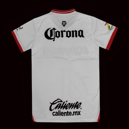 24/25 Toluca Away White Jersey