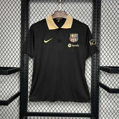 24/25 Barcelona Polo Black Jersey