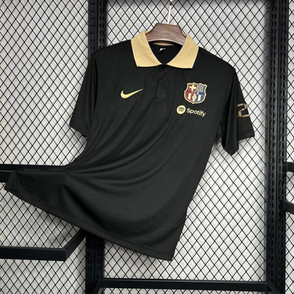 24/25 Barcelona Polo Black Jersey