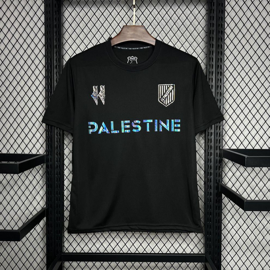 24/25 CD Palestino x Balmain Black T-Shirts