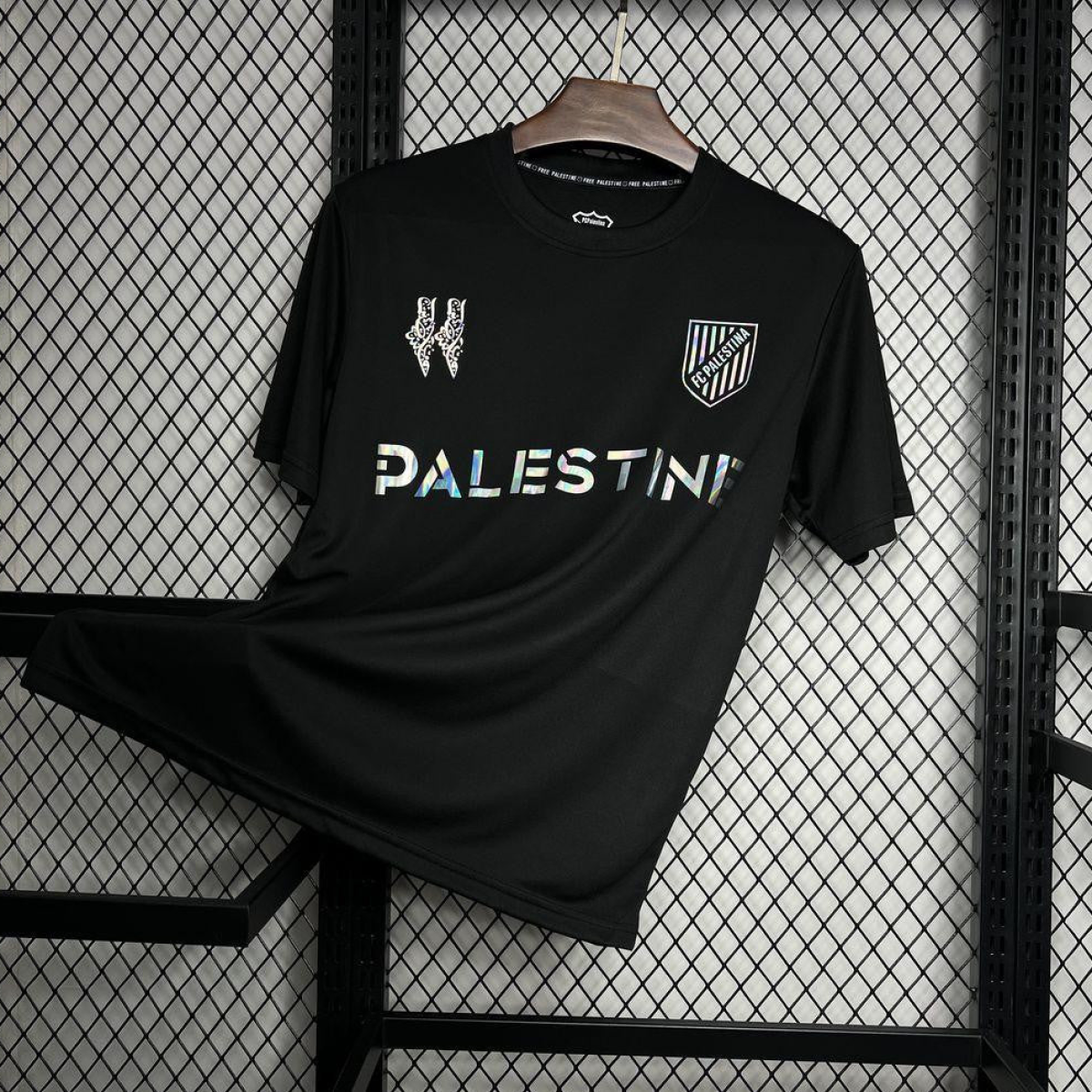 24/25 CD Palestino x Balmain Black T-Shirts