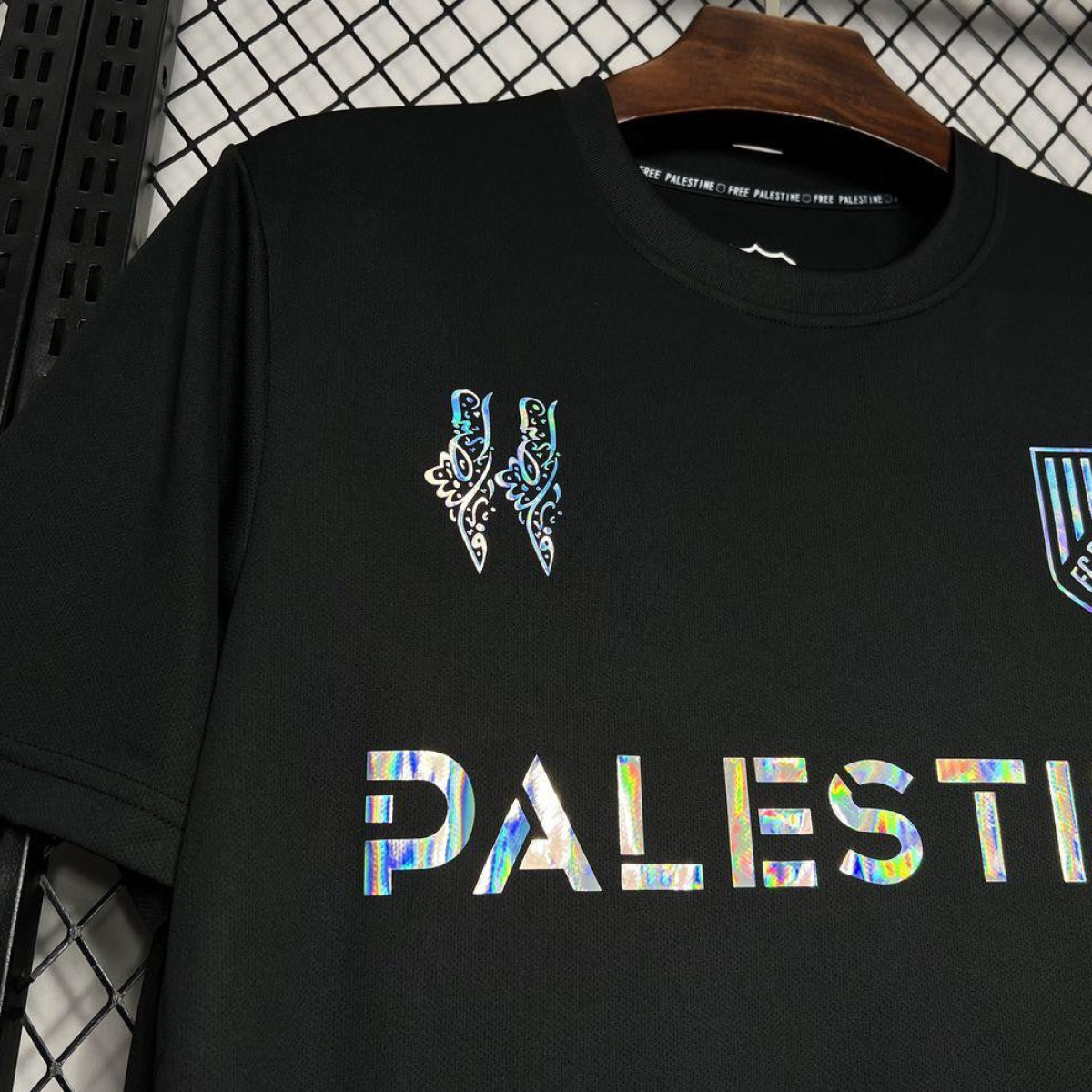 24/25 CD Palestino x Balmain Black T-Shirts