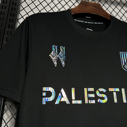 24/25 CD Palestino x Balmain Black T-Shirts