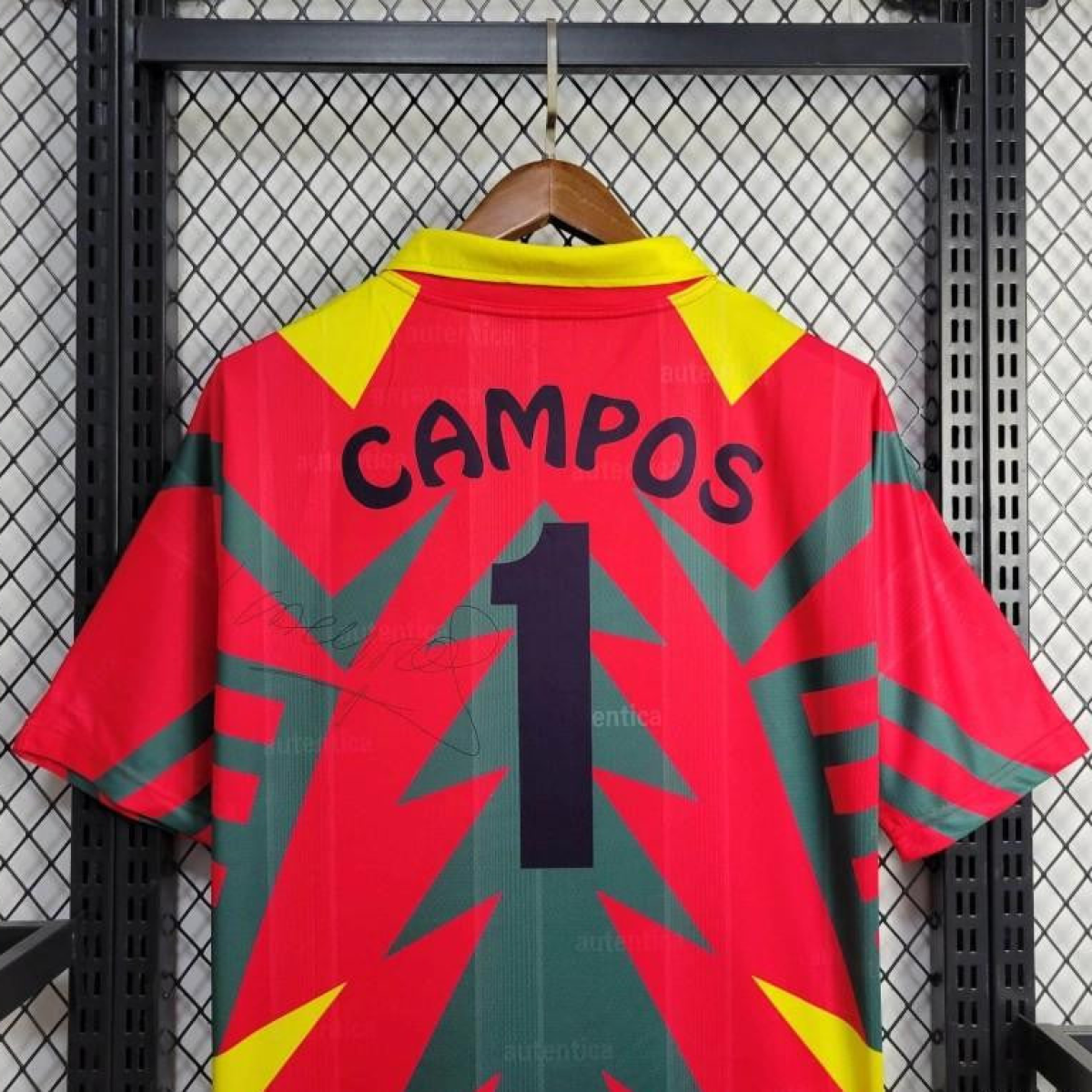 Retro 1998 Mexico World Cup Goalkeeper Red Jersey