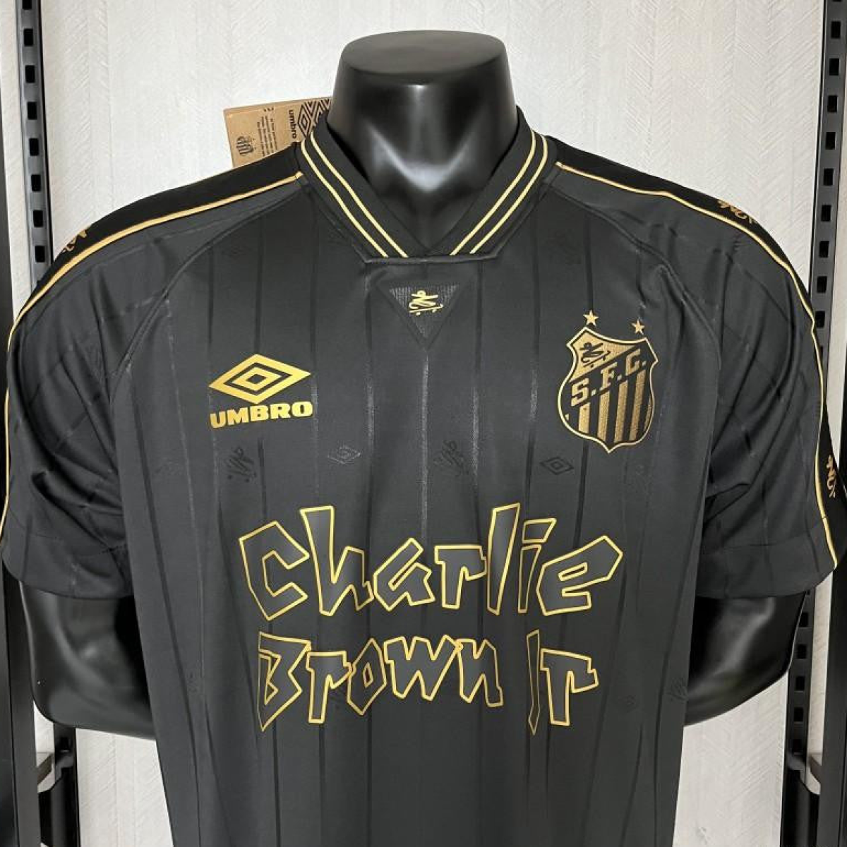 24/25 Santos Charlie Brown Jr Special Black Jersey