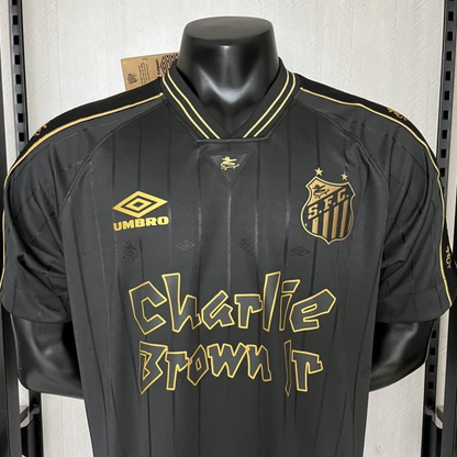24/25 Santos Charlie Brown Jr Special Black Jersey