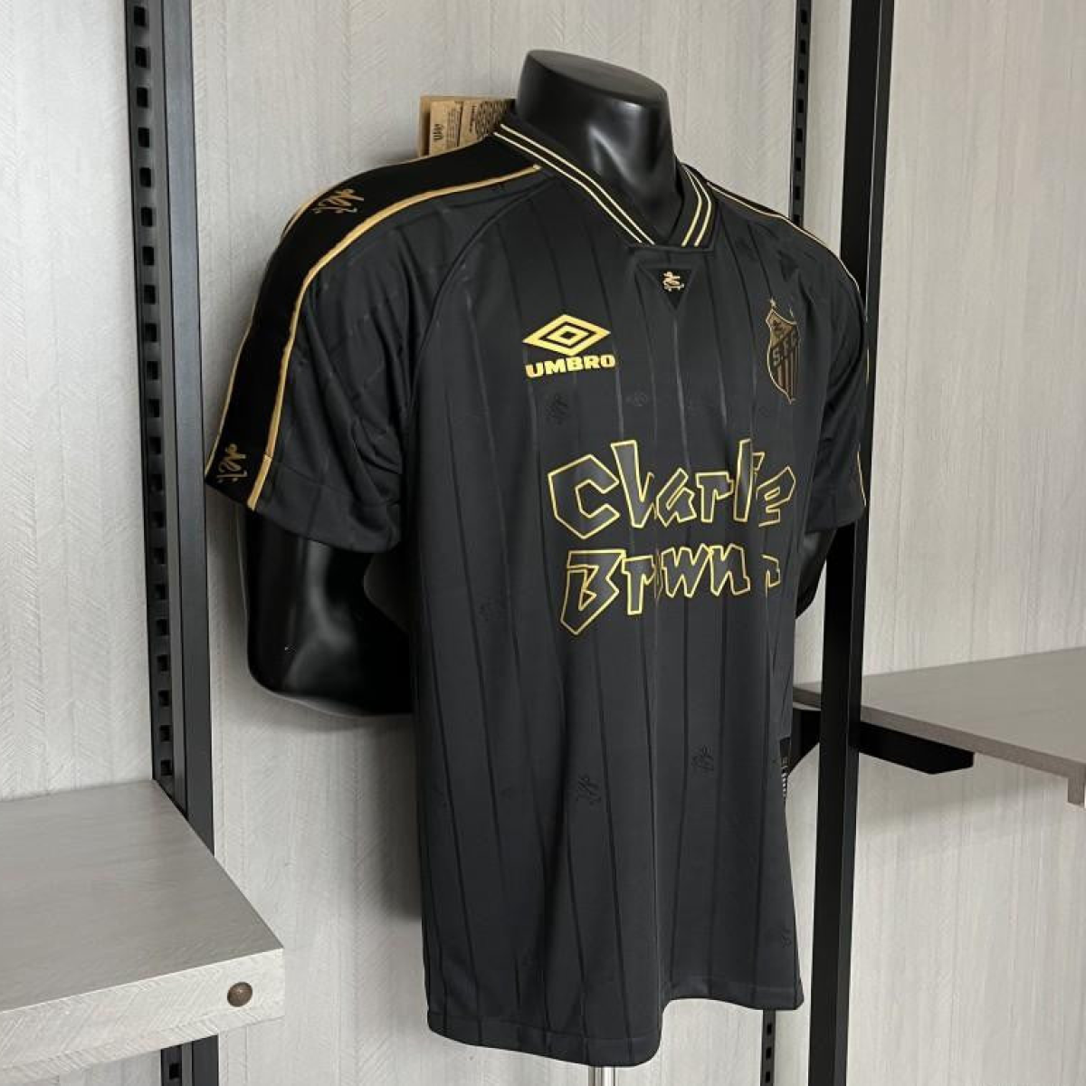 24/25 Santos Charlie Brown Jr Special Black Jersey
