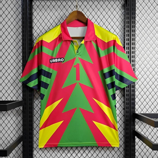 Retro 1998 Mexico CAMPOS 1 WORLD CUP HOME Jersey