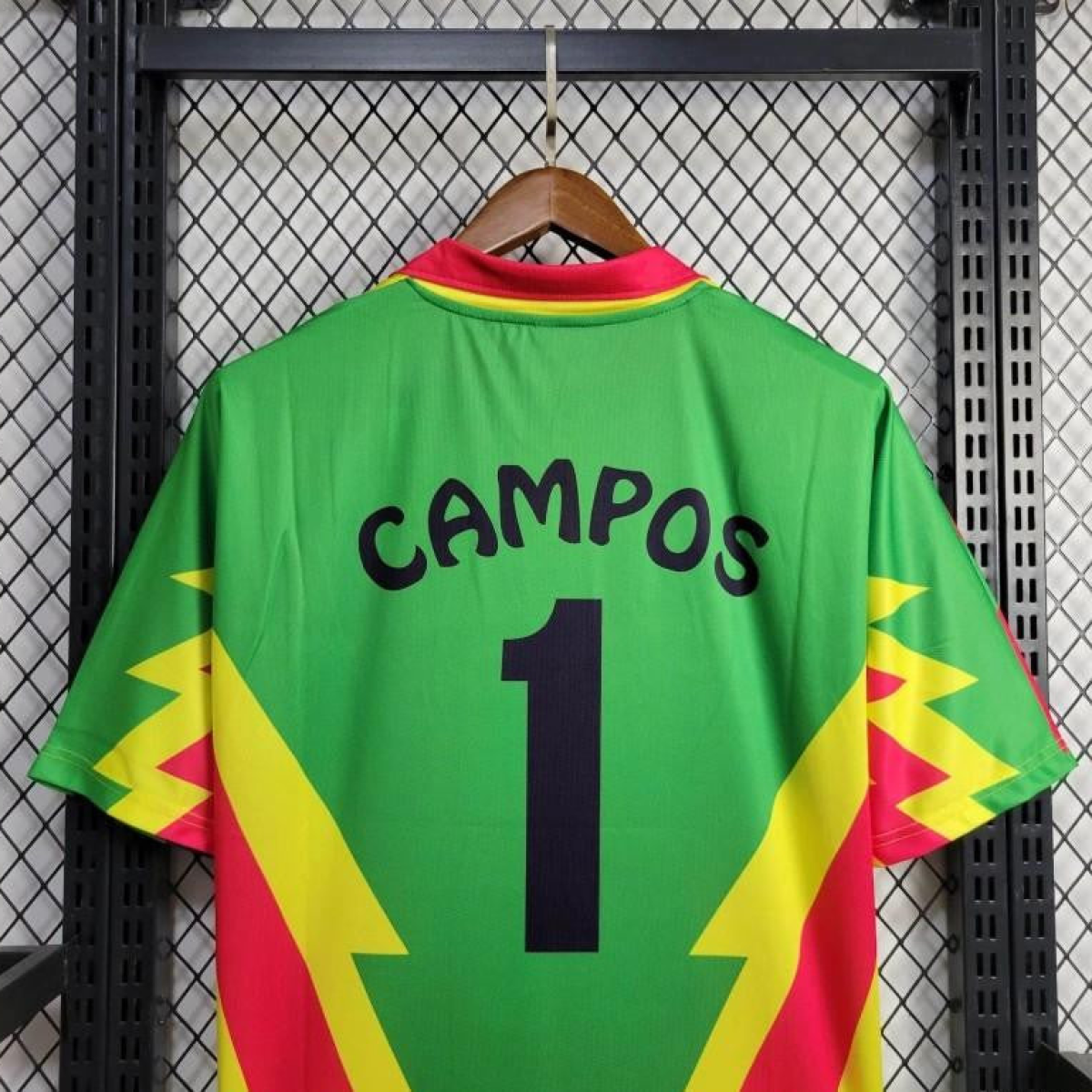 Retro 1998 Mexico CAMPOS 1 WORLD CUP HOME Jersey