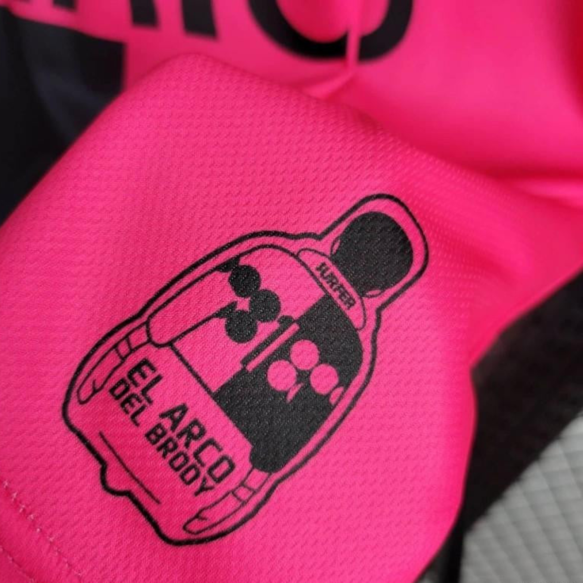 Retro 1998 Mexico CAMPOS 1 Home Black Pink Jersey