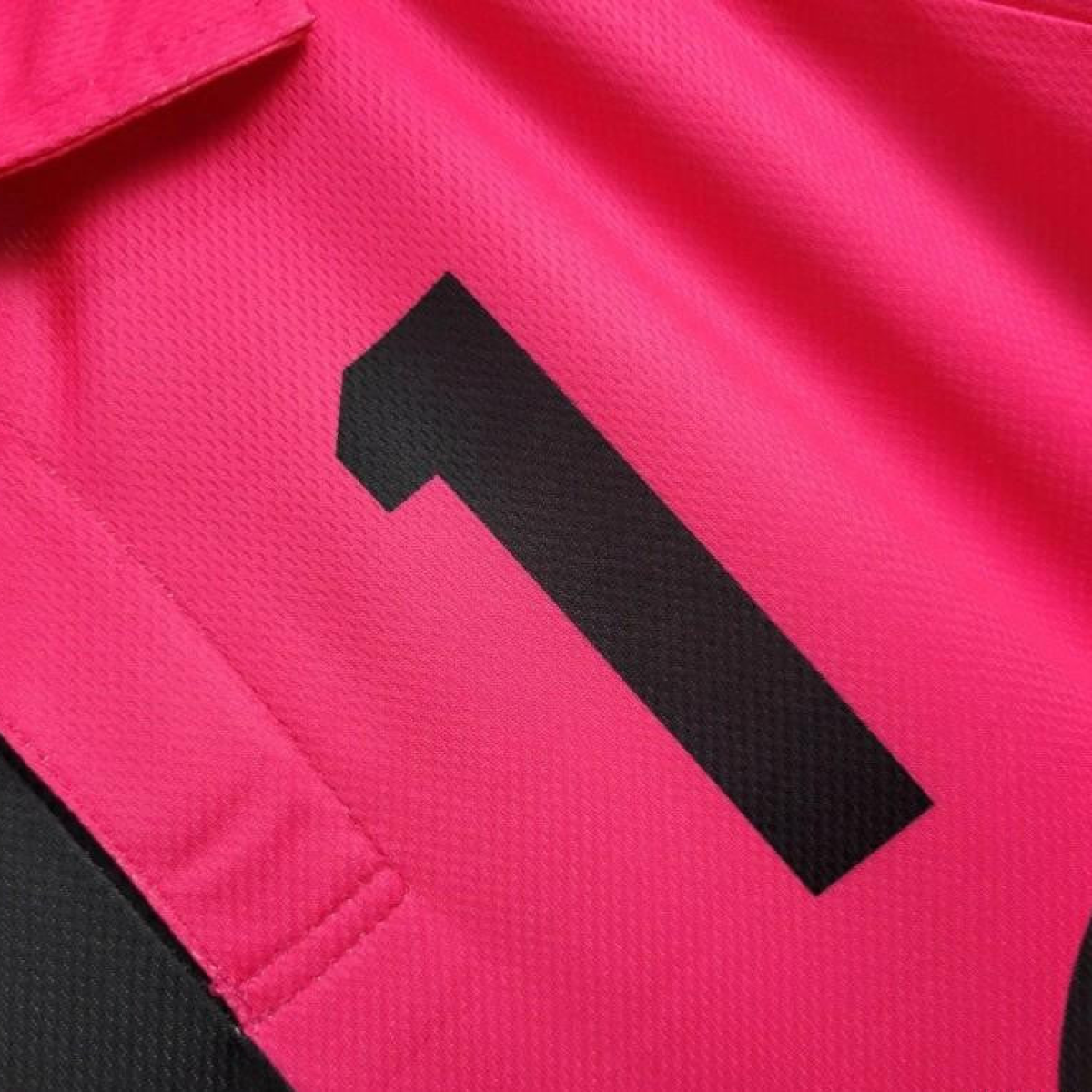 Retro 1998 Mexico CAMPOS 1 Home Black Pink Jersey
