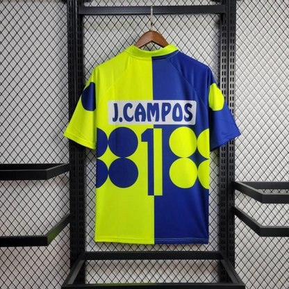 Retro 1998 Mexico Goalkeeper CAMPOS 1 Home Yellow Jersey