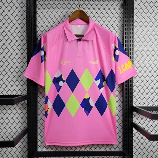 Retro 1992/93 Mexico Goalkeeper CAMPOS 1 Home Pink Jersey