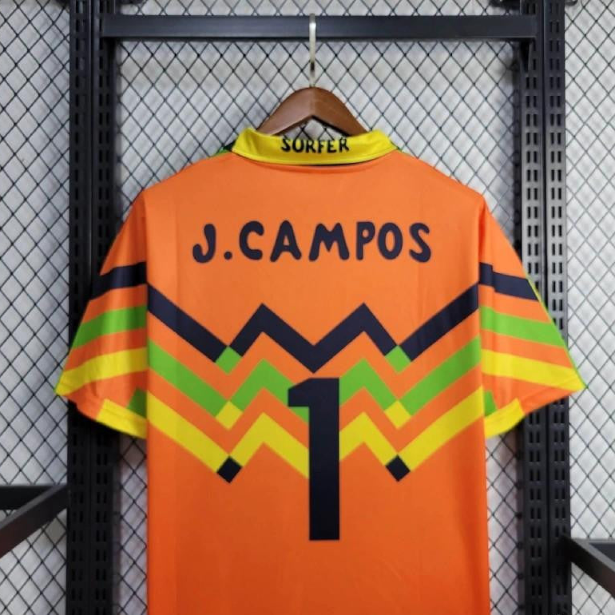 Retro 1994 Mexico Jorge Campos Home Green Goalkeeper