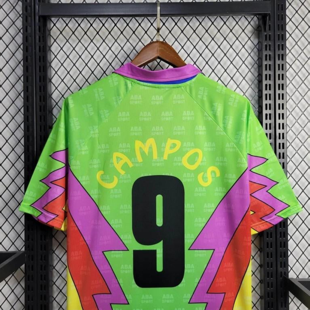 Retro 1994 USA World Cup Mexico Goalkeeper Jorge Campos Jersey