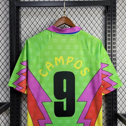 Retro 1994 USA World Cup Mexico Goalkeeper Jorge Campos Jersey