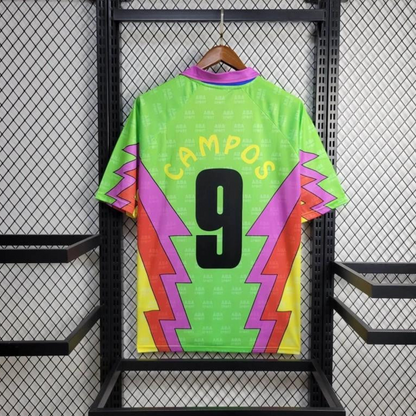 Retro 1994 USA World Cup Mexico Goalkeeper Jorge Campos Jersey