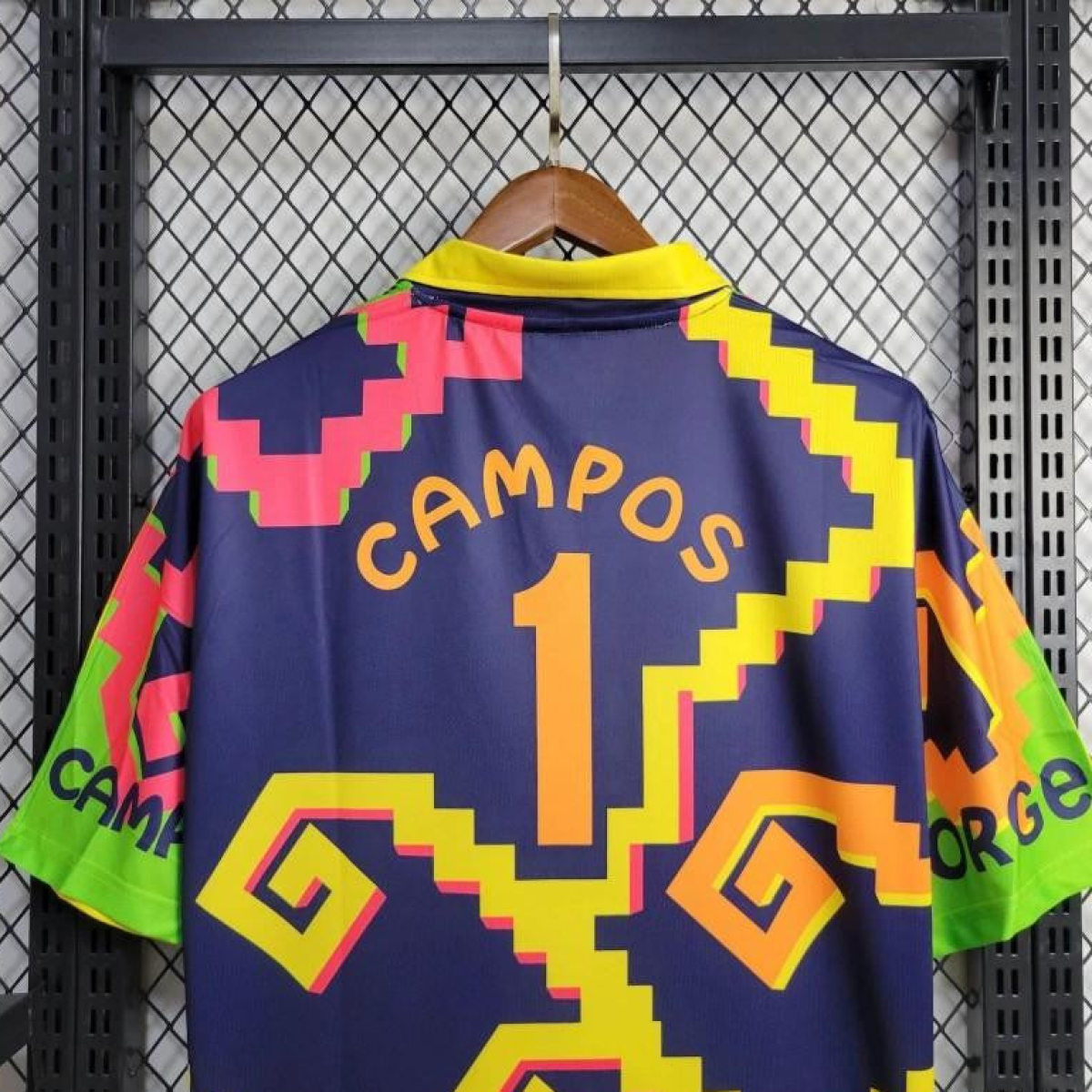 Retro 1995 Mexico Goalkeeper Campos Jersey
