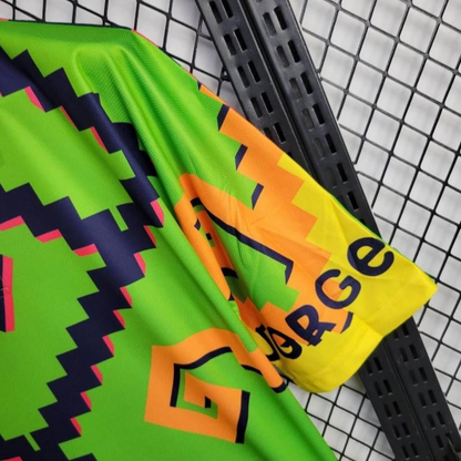 Retro 1995 Mexico Goalkeeper Campos Jersey