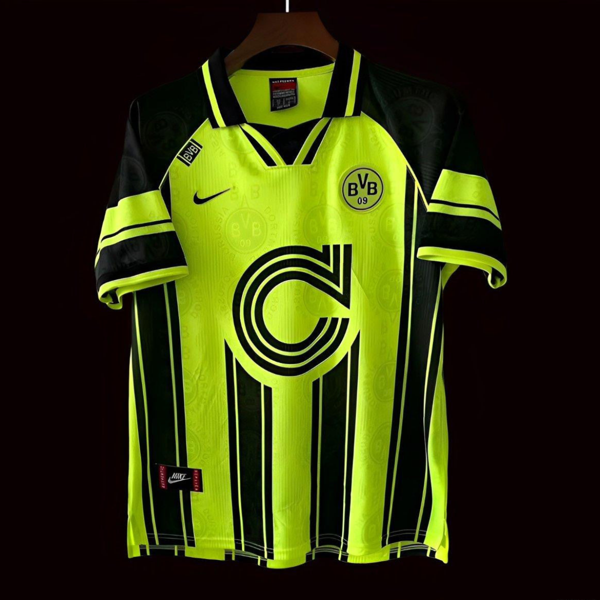 Retro 96/97 Borussia Dortmund CL Home Jersey